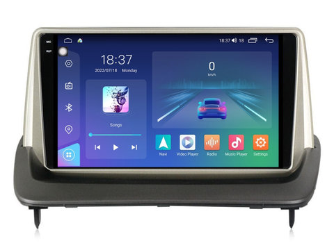 Navigatie dedicata cu Android Volvo C30 / C70 II / S40 II / V50 2004 - 2013, 4GB RAM, Radio GPS Dual Zone, Display 2K QLED 9.5" Touchscreen, Internet Wi-Fi si slot SIM 4G, Bluetooth, MirrorLink, USB, Waze