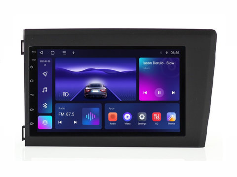 Navigatie dedicata cu Android Volvo V70 II / XC70 I 2000 - 2004, 3GB RAM, Radio GPS Dual Zone, Display HD IPS 7" Touchscreen, Internet Wi-Fi si slot SIM 4G, Bluetooth, MirrorLink, USB, Waze