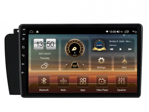 Navigatie dedicata cu Android Volvo V70 II / XC70 I 2004 - 2008, 4GB RAM, Radio GPS Dual Zone, Display HD IPS 9" Touchscreen, Internet Wi-Fi si slot SIM 4G, Bluetooth, MirrorLink, USB, Waze