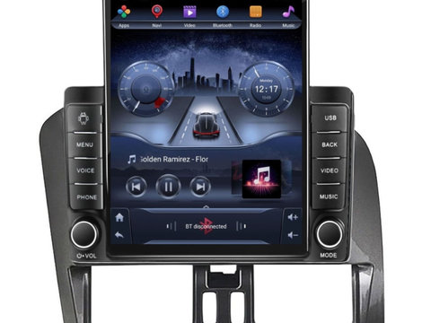 Navigatie dedicata cu Android Volvo XC60 I 2008 - 2013, 2GB RAM, Radio GPS Dual Zone, Touchscreen IPS 9.7" HD tip Tesla, Internet Wi-Fi, Bluetooth, MirrorLink, USB, Waze