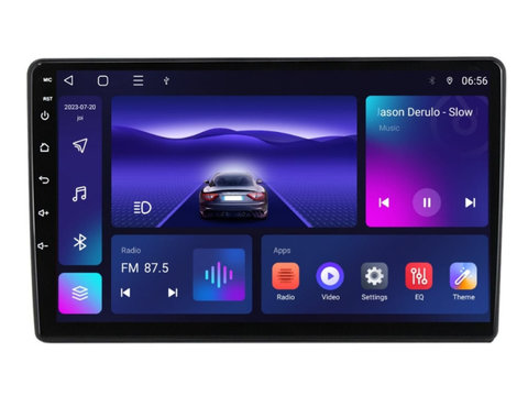 Navigatie dedicata cu Android VW Beetle 2011 - 2019, 3GB RAM, Radio GPS Dual Zone, Display HD IPS 10'' Touchscreen, Internet Wi-Fi si slot SIM 4G, Bluetooth, MirrorLink, USB, Waze