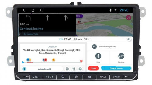 Navigatie dedicata cu Android VW Golf V 