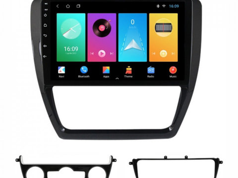 Navigatie dedicata cu Android VW Jetta IV 2011 - 2018, 2GB RAM, Radio GPS Dual Zone, Display HD IPS 10" Touchscreen, Internet Wi-Fi, Bluetooth, MirrorLink, USB, Waze
