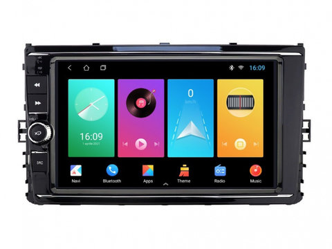 Navigatie dedicata cu Android VW Multivan T6 2020 - 2021, 1GB RAM, Radio GPS Dual Zone, Display HD IPS 9'' Touchscreen, Internet Wi-Fi, Bluetooth, MirrorLink, USB, Waze