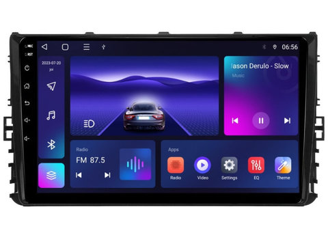 Navigatie dedicata cu Android VW Multivan T6 2020 - 2021, 3GB RAM, Radio GPS Dual Zone, Display HD IPS 9" Touchscreen, Internet Wi-Fi si slot SIM 4G, Bluetooth, MirrorLink, USB, Waze