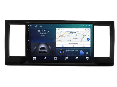 Navigatie dedicata cu Android VW Transporter / Caravelle / Multivan T6 2015 - 2020, 2GB RAM, Radio GPS Dual Zone, Display HD IPS 9" Touchscreen, Internet Wi-Fi si slot SIM 4G, Bluetooth, MirrorLink, USB, Waze
