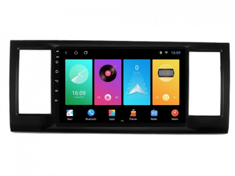 Navigatie dedicata cu Android VW Transporter / Caravelle / Multivan T6 2015 - 2020, 1GB RAM, Radio GPS Dual Zone, Display HD IPS 9" Touchscreen, Internet Wi-Fi, Bluetooth, MirrorLink, USB, Waze