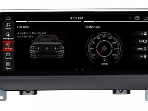 Navigatie dedicata Edonav BMW X1 CIC G219-QUALCOMM Android 10 Internet GPS Bluetooth 4G 4+64GB