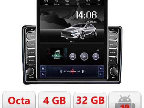 Navigatie dedicata Edonav Ford Transit Focus Kuga G-transit ecran Tesla 9.7" QLED,Octacore,4Gb RAM,32Gb Hdd,4G,Qled,360,DSP,GPS,Carplay
