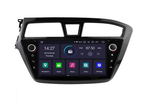 Navigatie dedicata Edonav Hyundai i20 2015-2018 G517 Android ecran tactil capacitiv Bluetooth Internet GPS