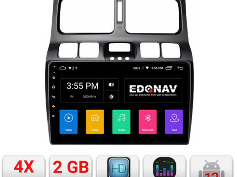 Navigatie dedicata Edonav Hyundai Santa Fe 2000-2006 Android radio gps internet 2+16 Kit-santa fe-old+E209