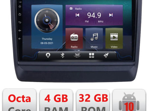 Navigatie dedicata Edonav Isuzu DMAX 2020- C-DMAX20,QLED,Octacore,4 Gb RAM,32 Gb Hdd,360,4G,DSP,GPS,Bluetooth