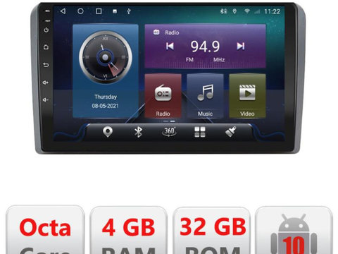 Navigatie dedicata Edonav Iveco Daily 2007-2014 C-daily,QLED,Octacore,4 Gb RAM,32 Gb Hdd,360,4G,DSP,GPS,Bluetooth