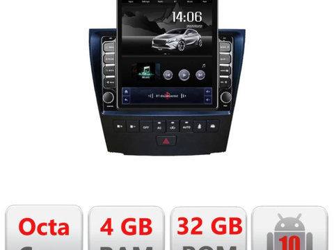 Navigatie dedicata Edonav Lexus GS-04 2004-2011 G- GS-04 ecran Tesla 9.7" QLED,Octacore,4Gb RAM,32Gb Hdd,4G,Qled,360,DSP,GPS,Carplay