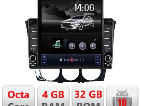 Navigatie dedicata Edonav Mazda RX8 2008-2011 ecran Tesla 9.7" QLED,Octacore,4Gb RAM,32Gb Hdd,4G,Qled,360,DSP,GPS,Carplay