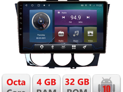 Navigatie dedicata Edonav Mazda RX8 2008-2011 Android radio gps internet,QLED,Octacore,4 Gb RAM,32 Gb Hdd,360,4G,DSP,GPS,Bluetooth