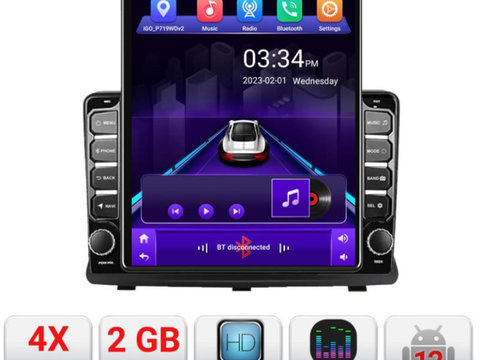 Navigatie dedicata Edonav Opel Antara K-019 ecran Tesla 9.7" QLED,2Gb RAM,32Gb Hdd,DSP,GPS,Bluetooth