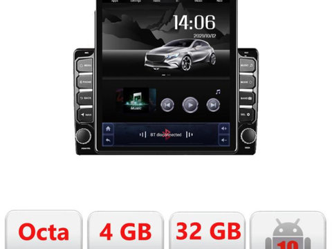 Navigatie dedicata Edonav Peugeot 307 G-307 ecran Tesla 9.7" QLED,Octacore,4Gb RAM,32Gb Hdd,4G,Qled,360,DSP,GPS,Carplay