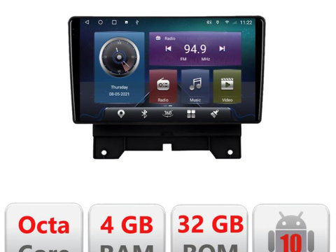 Navigatie dedicata Edonav Range Rover Sport 2005-2010 Android radio gps internet,QLED,Octacore,4 Gb RAM,32 Gb Hdd,360,4G,DSP,GPS,Bluetooth