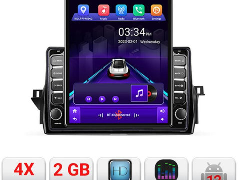 Navigatie dedicata Edonav Toyota Camry 2021- K-camry2021 ecran Tesla 9.7" QLED,2Gb RAM,32Gb Hdd,DSP,GPS,Bluetooth