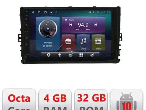 Navigatie dedicata Edonav Toyota Corolla 2017-2018 C-AURIS-2017,QLED,Octacore,4 Gb RAM,32 Gb Hdd,360,4G,DSP,GPS,Bluetooth
