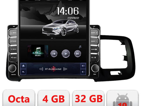 Navigatie dedicata Edonav Volvo S60 2014-2018 sistem Sensusnnect G-s60-14 ecran Tesla 9.7" QLED,Octacore,4Gb RAM,32Gb Hdd,4G,Qled,360,DSP,GPS,Carplay