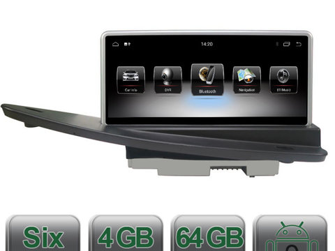 Navigatie dedicata Edonav Volvo S80 2004-2011 Android internet GPS usb PX6