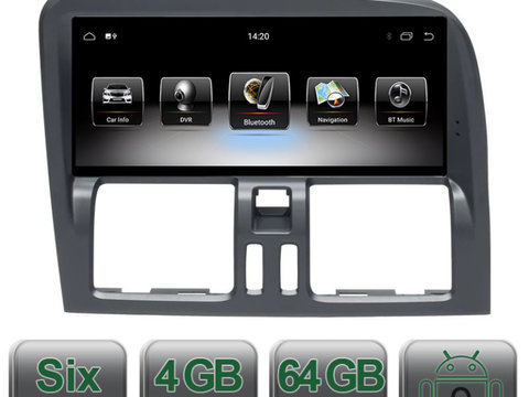 Navigatie dedicata Edonav Volvo XC60 dupa 2015 Android internet GPS usb PX6