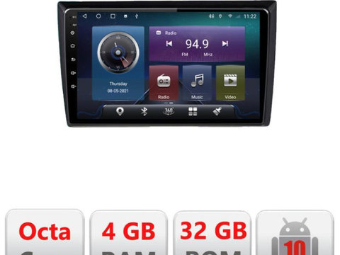 Navigatie dedicata Edonav VW Beetle 2012-2018 C-beetle,QLED,Octacore,4 Gb RAM,32 Gb Hdd,360,4G,DSP,GPS,Bluetooth