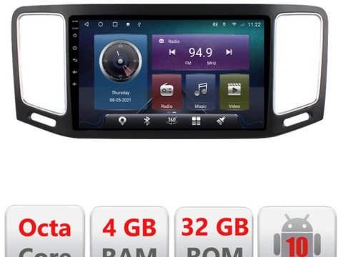 Navigatie dedicata Edonav VW Sharan 2011-2020 C-SHARAN,QLED,Octacore,4 Gb RAM,32 Gb Hdd,360,4G,DSP,GPS,Bluetooth