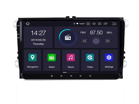 Navigatie dedicata Edonav VW Skoda Seat G306-8CORE Android ecran tactil capacitiv Bluetooth Internet GPS Octa Core