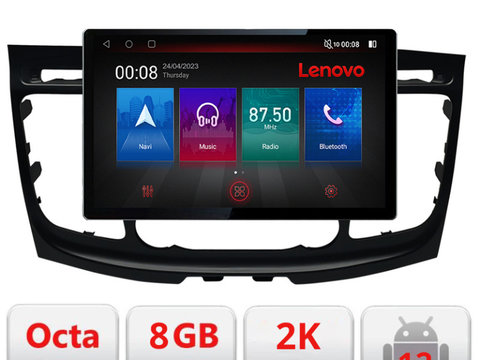 Navigatie dedicata Ford Transit 2019- varianta cu ecran de fabrica Lenovo ecran 13" 2K 8+128 Android Waze USB Navigatie 4G 360 Toslink Youtube Radio KIT-transit-2019-b+EDT-E513-PRO