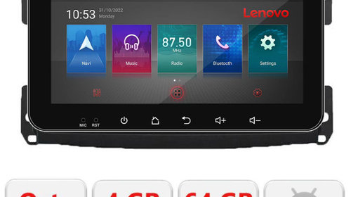 Navigatie dedicata Lenovo Fiat 500L 2012
