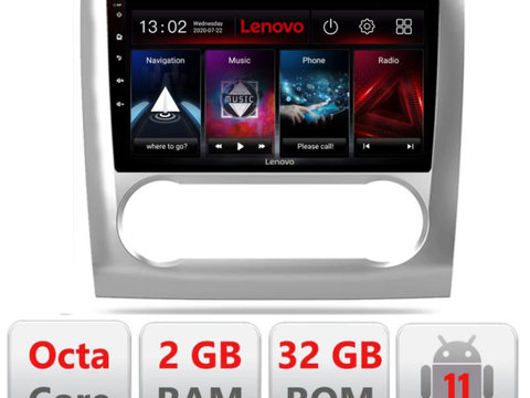 Navigatie dedicata Lenovo Ford Focus 2 Automat D-140-automatic, Octacore Qualcomm, 2Gb RAM, 32Gb Hdd, 4G, Qled, DSP, Carplay, Bluetooth