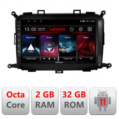 Navigatie dedicata Lenovo Kia Carens 2013-2018 D-2