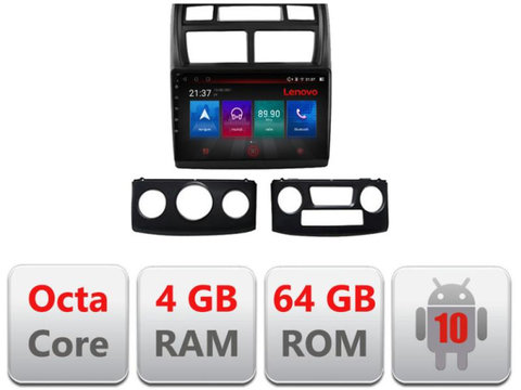 Navigatie dedicata Lenovo Kia Sportage 2007-2013 E-023, Octacore, 4Gb RAM, 64Gb Hdd, 4G, Qled, 360, DSP, Carplay,Bluetooth