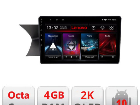 Navigatie dedicata Lenovo Mercedes C W204 NTG4.5 2012-2015, Octacore, 4Gb RAM, 64Gb Hdd, 4G, QLED 2K, DSP, Carplay, Bluetooth