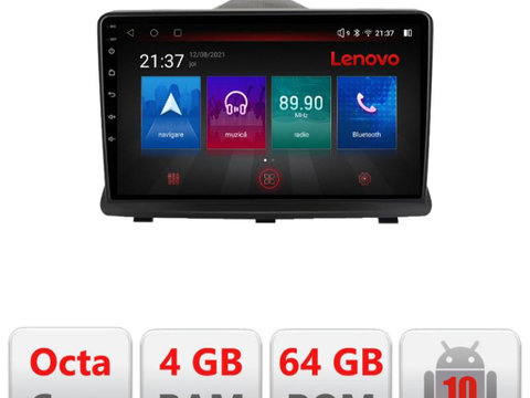 Navigatie dedicata Lenovo Opel Antara E-019, Octacore, 4Gb RAM, 64Gb Hdd, 4G, Qled, 360, DSP, Carplay,Bluetooth