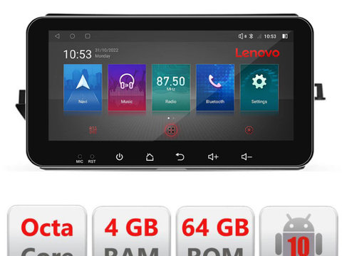 Navigatie dedicata Lenovo Toyota Camry 2021- I-camry2021 4+64, Ecran QLED 10.33", Octacore, 4Gb RAM, 64Gb Memorie, 4G, 360, DSP, Carplay,Bluetooth