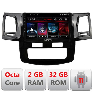 Navigatie dedicata Lenovo Toyota Hilux 2008-2014 D