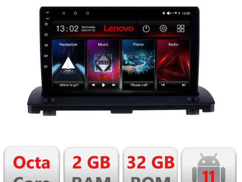 Navigatie dedicata Lenovo Volvo XC90 D-173, Octacore Qualcomm, 2Gb RAM, 32Gb Hdd, 4G, Qled, DSP, Carplay, Bluetooth