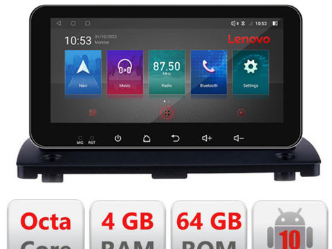 Navigatie dedicata Lenovo Volvo XC90 I-173 4+64, Ecran QLED 10.33", Octacore, 4Gb RAM, 64Gb Memorie, 4G, 360, DSP, Carplay,Bluetooth