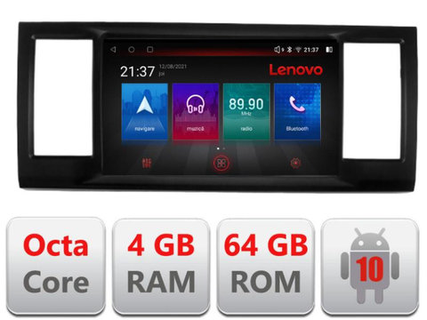 Navigatie dedicata Lenovo VW Caravelle 2015- E-CARAVELLE, Octacore, 4Gb RAM, 64Gb Hdd, 4G, Qled, 360, DSP, Carplay,Bluetooth