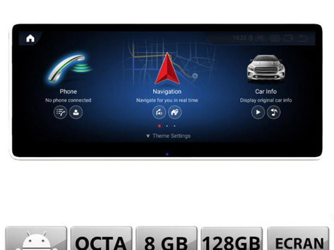 Navigatie dedicata Mercedes C W204 2012-2014 NTG4.5 ecran de 12.3" Android gps 4G 8+128 1920x720
