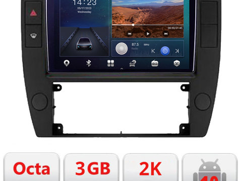 Navigatie dedicata Passat B5 1997-2004 Android Ecran 2K QLED octa core 3+32 carplay android auto kit-b5+EDT-E309V3-2K