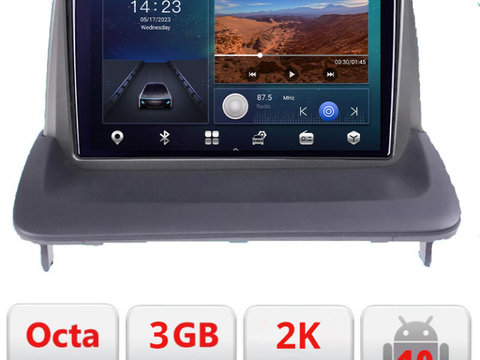 Navigatie dedicata Volvo C40 C30 S40 C70 V50 B-C40 Android Ecran 2K QLED octa core 3+32 carplay android auto KIT-C40+EDT-E309V3-2K