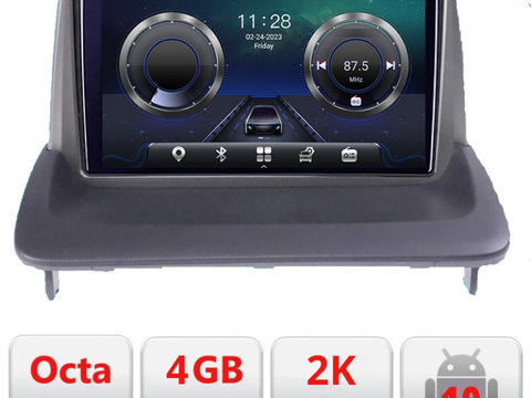 Navigatie dedicata Volvo C40 C30 S40 C70 V50 C-C40 Android Octa Core Ecran 2K QLED GPS 4G 4+32GB 360 KIT-C40+EDT-E409-2K