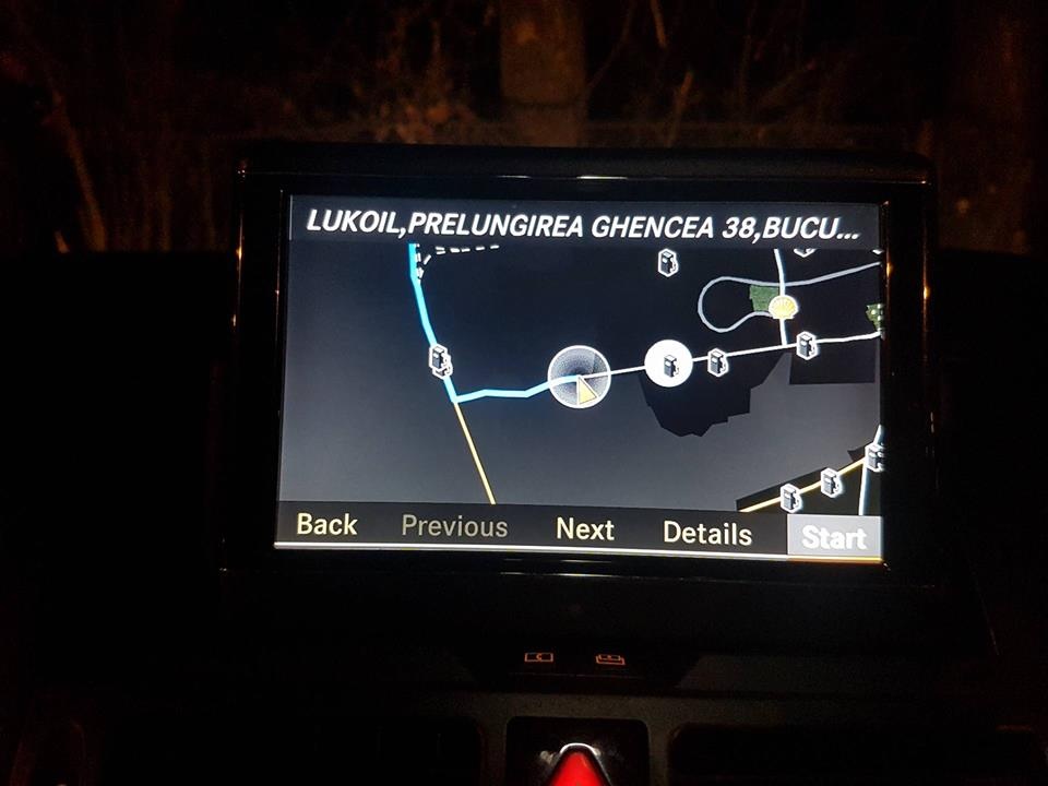 Navigatie mare completa mercedes benz c-