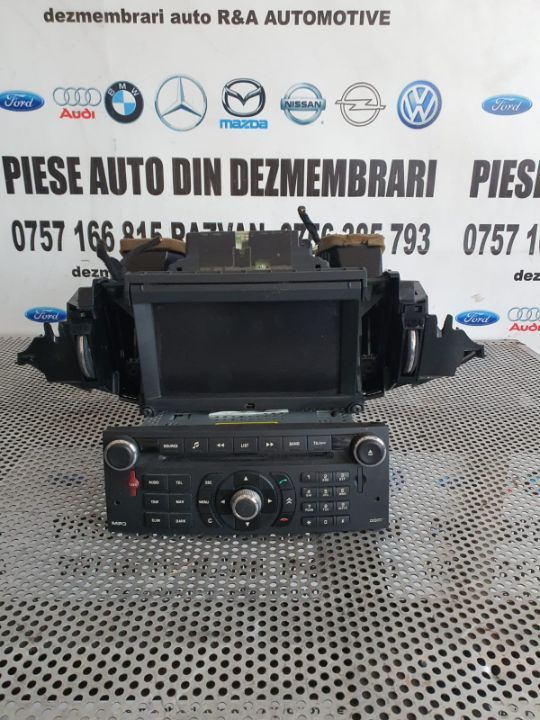 Navigatie Modul Display Navigatie Radio Cd Citroen C6 Model 2006-2012