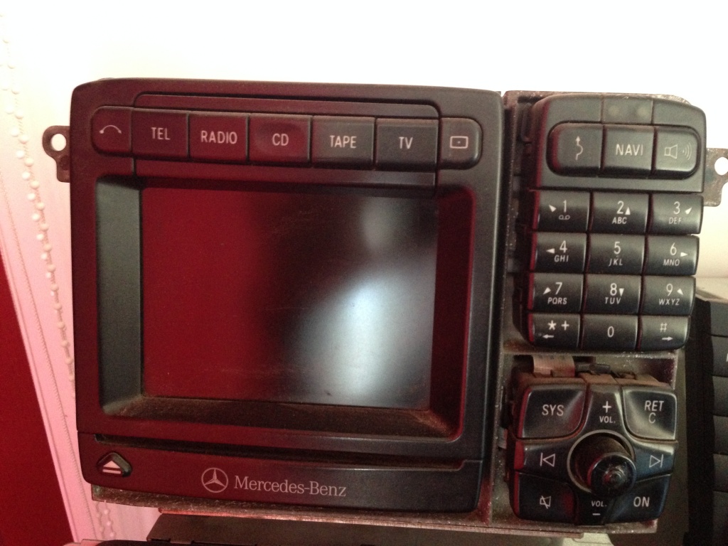 Navigatie originala mercedes w220 s320